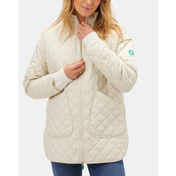 Save the Duck Talita Quilted Jacket in Banana Yellow - Picture 1 of 15